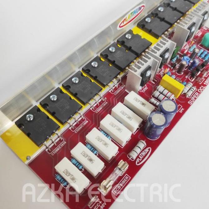 Kit Power Amplifier SOCL Super OCL Mono 1000W Plus TR Toshiba