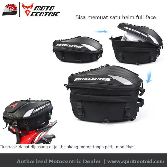 Motocentric Tail Bag Tas Touring Belakang Motor Waterproof