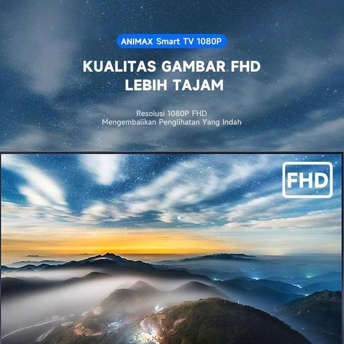 Animax / Weyon 32 Inch Tv Smart Tv  Android 14.0 Smart Tv Fhd Youtube Web Browser Hdmi/Sistem Andrio