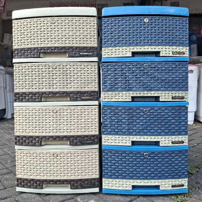 LEMARI LACI NAPOLLY 4 SUSUN, NAPOLLY SCD 4 SUSUN