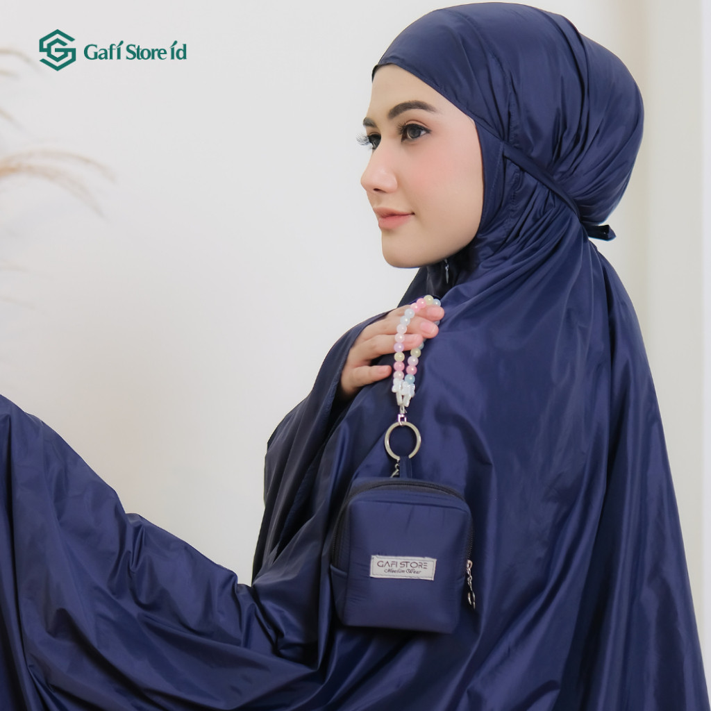 Gafi Store Id - Mukena Mini Traveling Dewasa Pouch Premium Terbaru