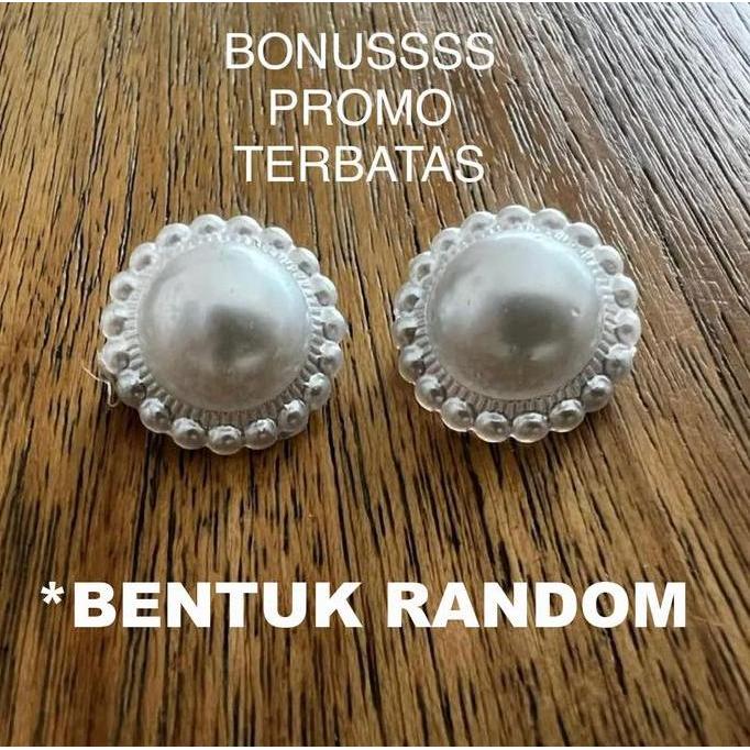 Bonus Anting Flow Instan Hijab Cantik Puter Nagita Lace Renda Kekinian Trending Pesta Pernikahan Kon