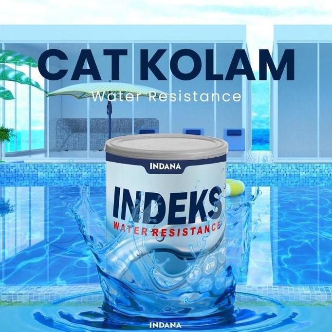 cat kolam ikan Indeks 0,8ltr