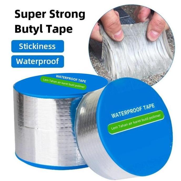 Bigbox- Lakban Alumunium Foil Tape Tahan Air Bocor Atap
