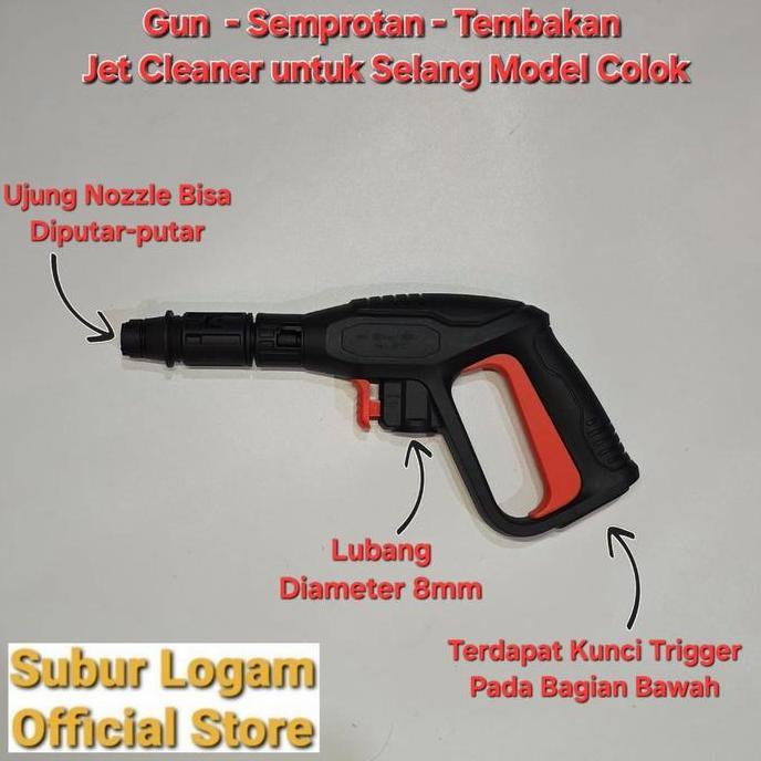 Gun Stick Pendek Semprotan Tembakan Jet Cleaner Binter Jet 70 ER APW BARU
