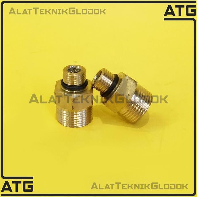 Nozzle nepel sambungan stik gun steam ke tabung snow soap Lakoni FORSALE