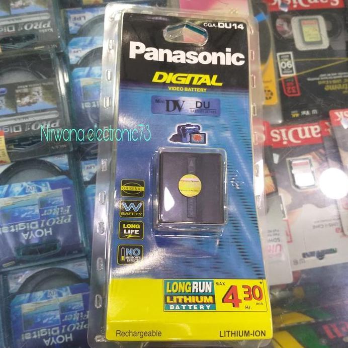 Baterai Panasonic CGA-DU14( DZ-HD90/M5000/BD10H/7H/BX35/HS300)
