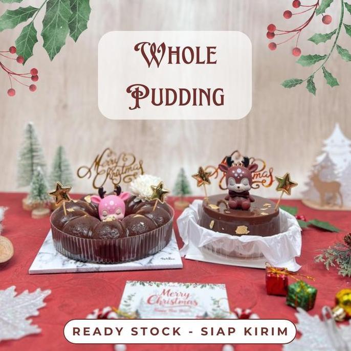 NEW WHOLE PUDDING PACKAGE - CHRISTMAS HAMPERS REINDEER PUDDING - HAMPERS NATAL PUDING BEST