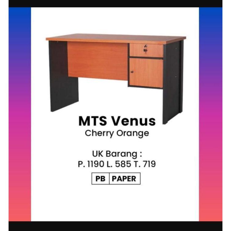 MEJA KANTOR MEJA KERJA OLYMPIC 120CM