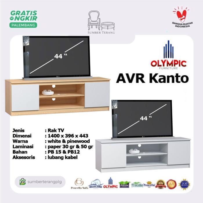 Meja TV Olympic Gstar AVR KANTO Rak TV Lemari Hias Buffet TV Minimalis