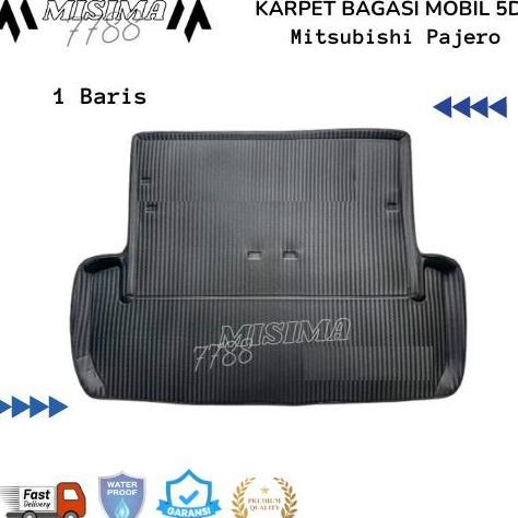 Karpet 5d bagasi mobil Mitsubishi Pajero