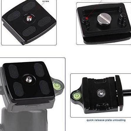 QUICK RELEASE PLATE / DUDUKAN TRIPOD ZOMEI Q555 Q666 Z818 M5 Z669