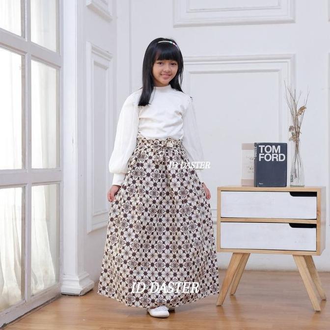Rok Batik Anak Panjang Perempuan SD