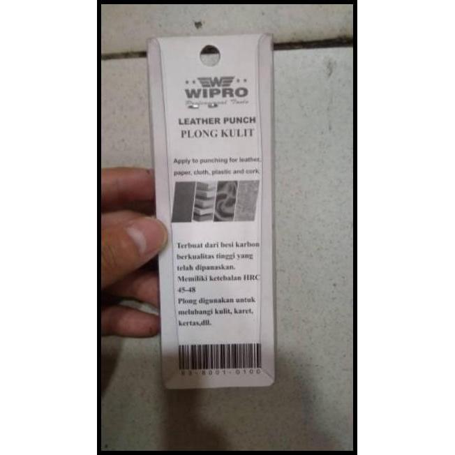 DISKON WIPRO - PLONG KULIT 2MM - 10MM ALAT LUBANG KULIT KARET KERTAS !!!!!!