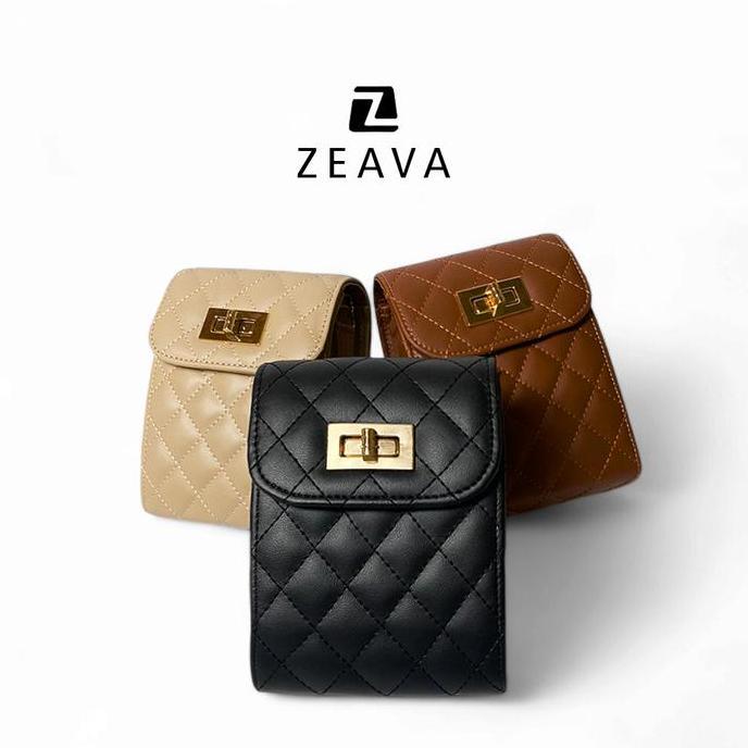Kasora- Pocket Bag - Tas Selempang Wanita Hp - Tas Multifungsi -Tas Selempang Mini Cewek Slingbag Ca