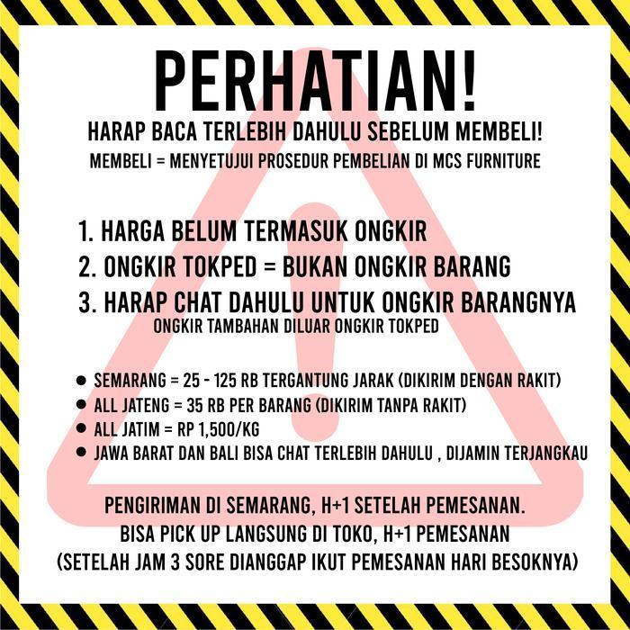 Dipan Divan Laci (TANPA KASUR) 120 x 200 & 160 x 200 Tempat Tidur