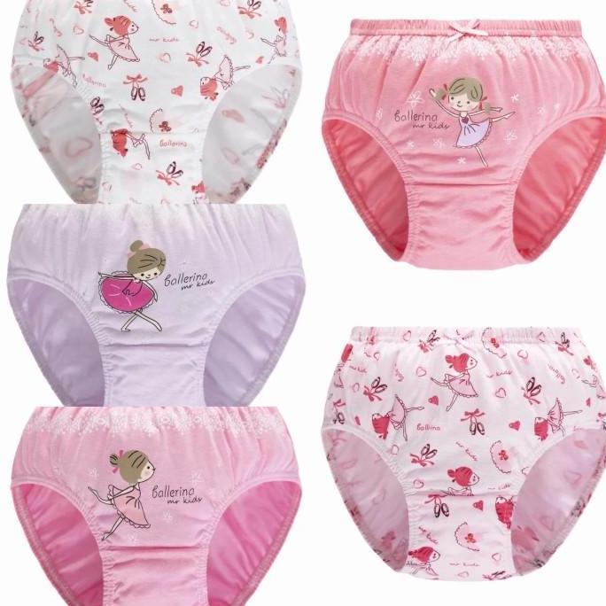 SET Celana Dalam Anak Perempuan Celana Dalam Anak dengan Box Kolor Anak Perempuan Import