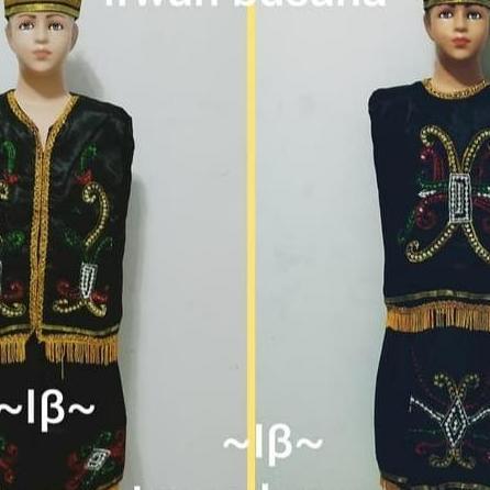 Baju dayak anak // pakaian dayak adat kalimantan
