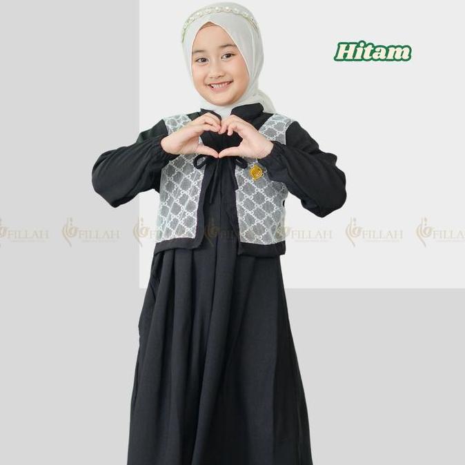 Gamis Anak Perempuan 3-14 Tahun Gamis Remaja Gamis Denim Baju Gamis Anak Gamis Anak Putih Gamis Anak
