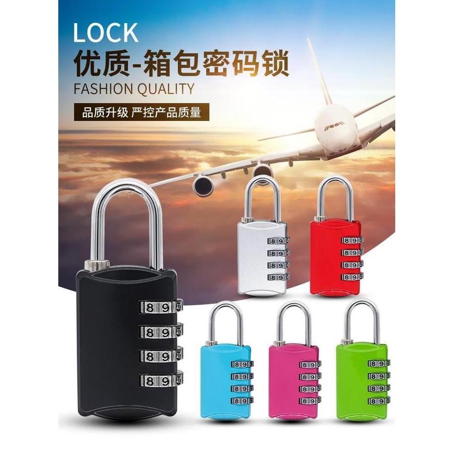 Ready Gembok 4 Digit Angka untuk koper gembok kecil locker travel lebih aman