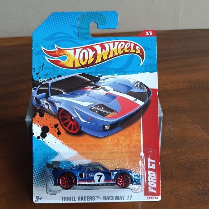 hotwheels ford gt thrill racer