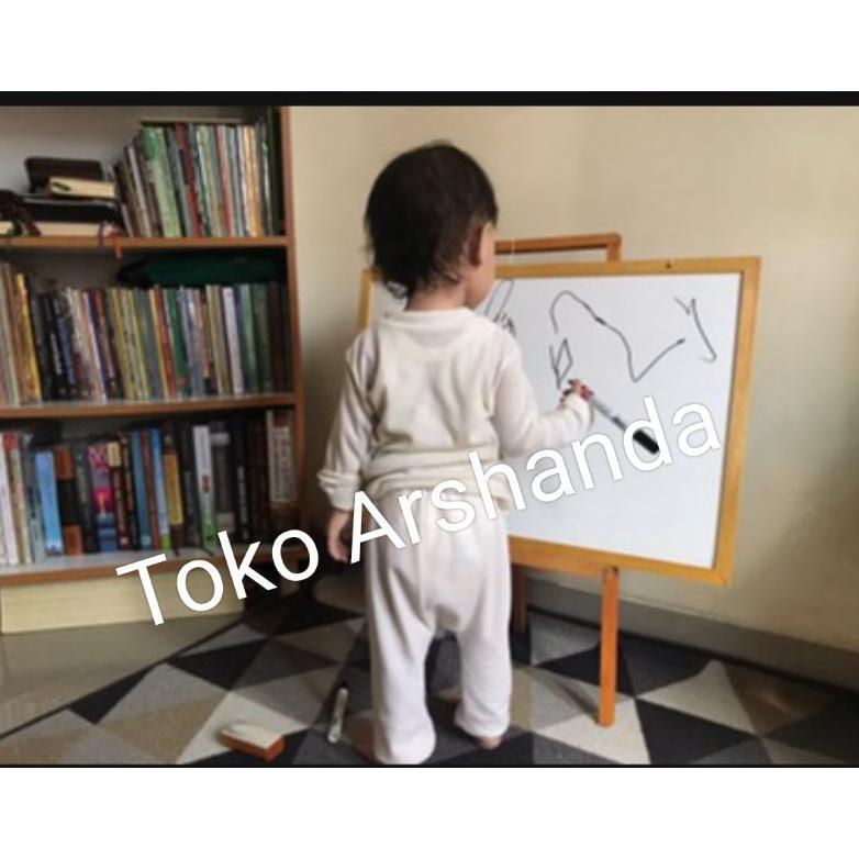 White Board Papan Tulis Anak 40x60cm