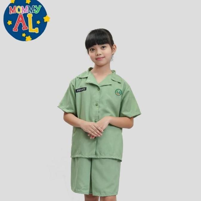Baju Anak Model Persit STELAN 1-9 Tahun/Baju Persit/Baju TNI/Kostum TNI Bayi Parsel - Bahan Polycott