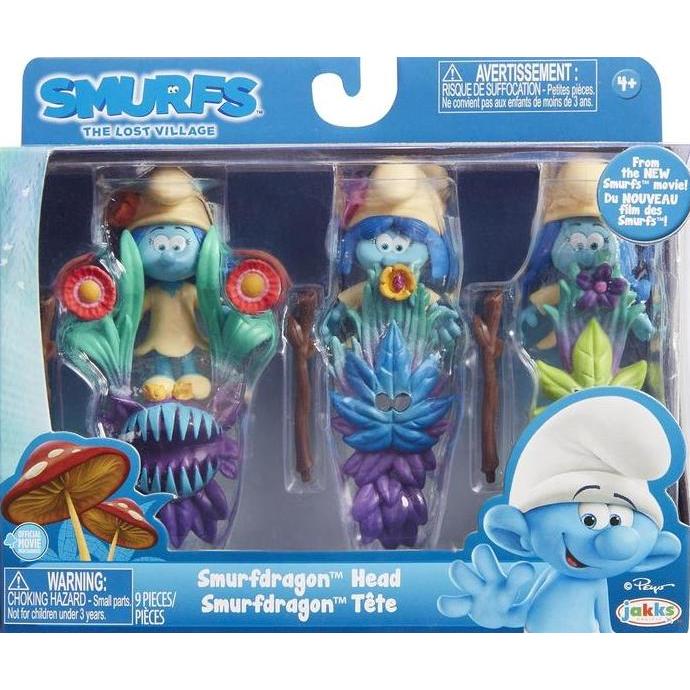 Jakks Paccific Smurfs: The Lost Village Smurfdragon Head Set Action Figure