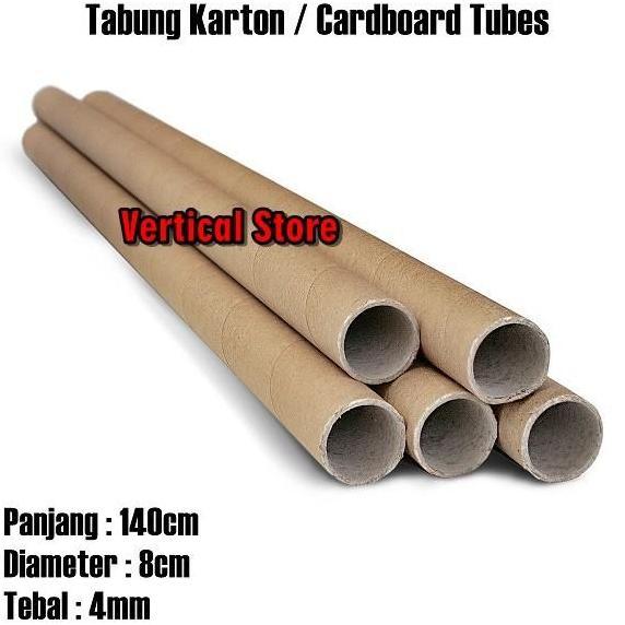 Kardus Selongsong / Tabung Karton Kardus Poster / Cardboard Tube 140cm