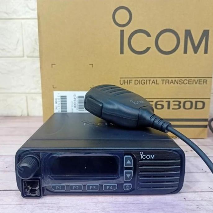 Grosir Icom F6130D Uhf 350-400Mhz Radio Rig Komunikasi Pertambangan Garansi