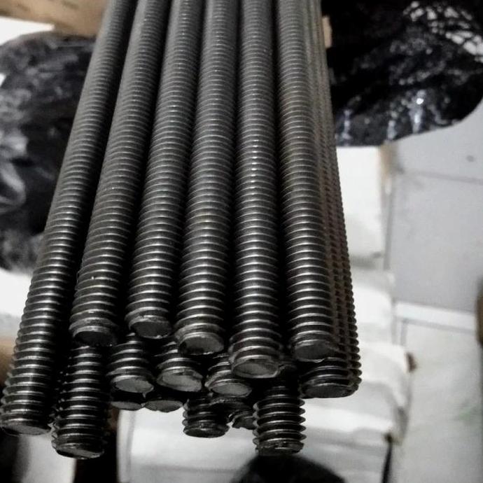 Sale As Drat Baja Hitam M20 As Drat M20 / Long Drat / Grade 8.8 M20X1Meter