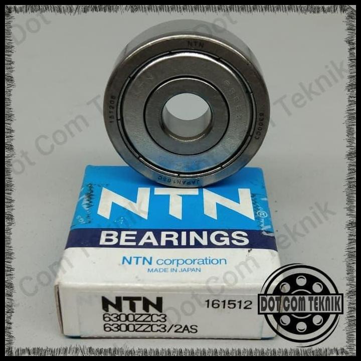 DISKON BEARING 6300 ZZ C3 NTN / BALL BEARING 6300 ZZ C3 NTN 
