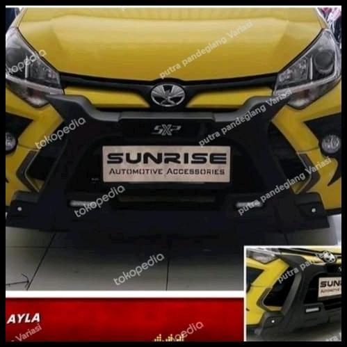 TERLARIS TANDUK BUMPER DEPAN MOBIL DAIHATSU AYLA MODEL X 
