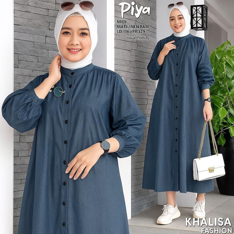 Termurah Dress Piya Terbaru Tunik Kekinian Pakaian Wanita Tunik Masakini Tunik Malaysia Longtunik Te
