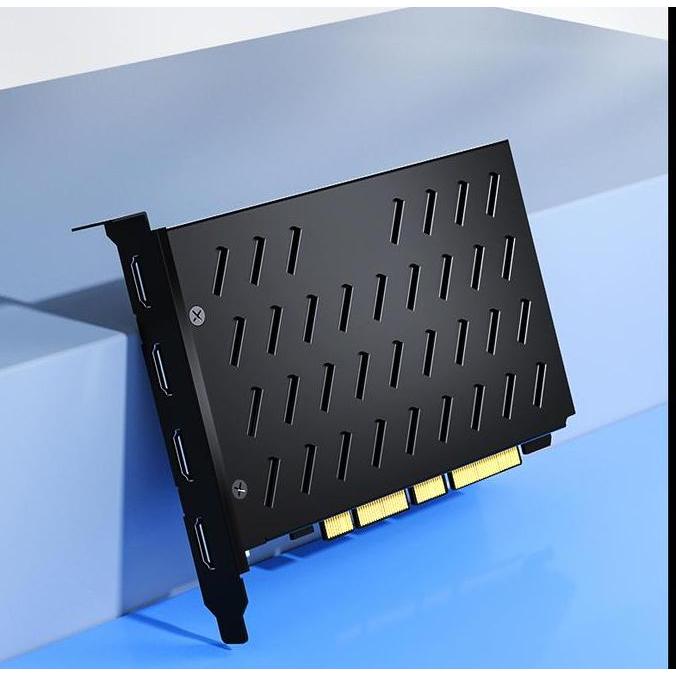 VMIX 4 HDMI 4K Capture Card for Mixing StreamingOBS VMOX Wirecast