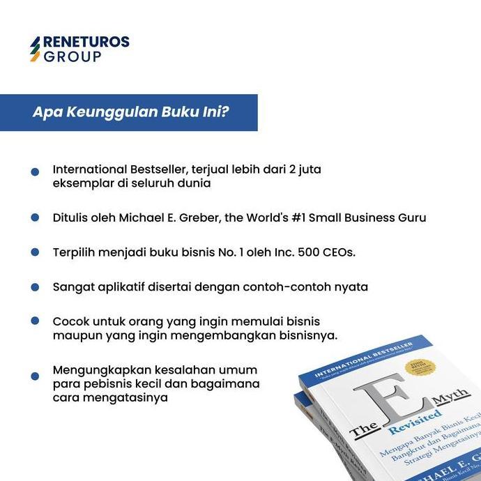 CVRAHAYU_GENTLA - RENEBOOK BUKU BISNIS THE E-MYTH REVISITED TERJEMAHAN INDONESIA - MENGAPA BANYAK BI