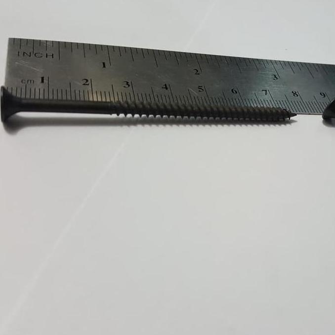 Sale Skrup Gypsum Steel 8 X 3" Skrup Hitam 7.5 Cm (Dus)