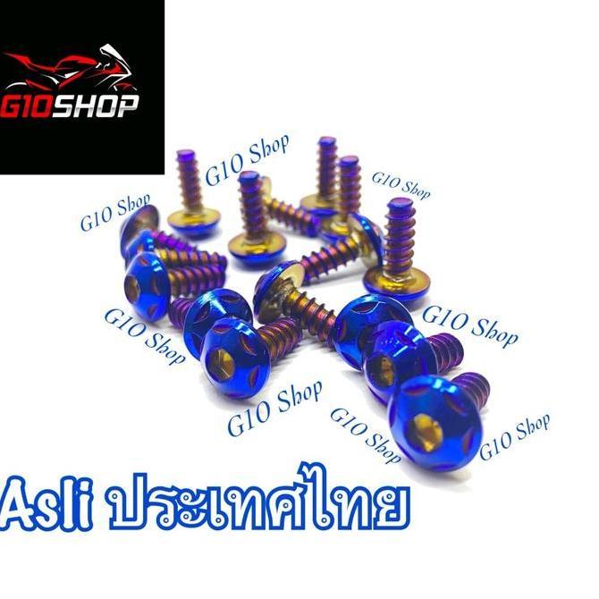 Murah Baut Body Probolt Asli Thailand Motor Yamaha Aerox Connected 155