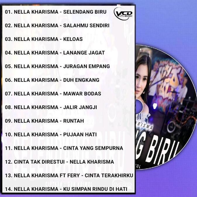 Sale Kaset Vcd Lagu Nella Kharisma-Dangdut Koplo Nella Kharisma-Lagu Koplo Terbaru-Lagu Koplo-Lagu D