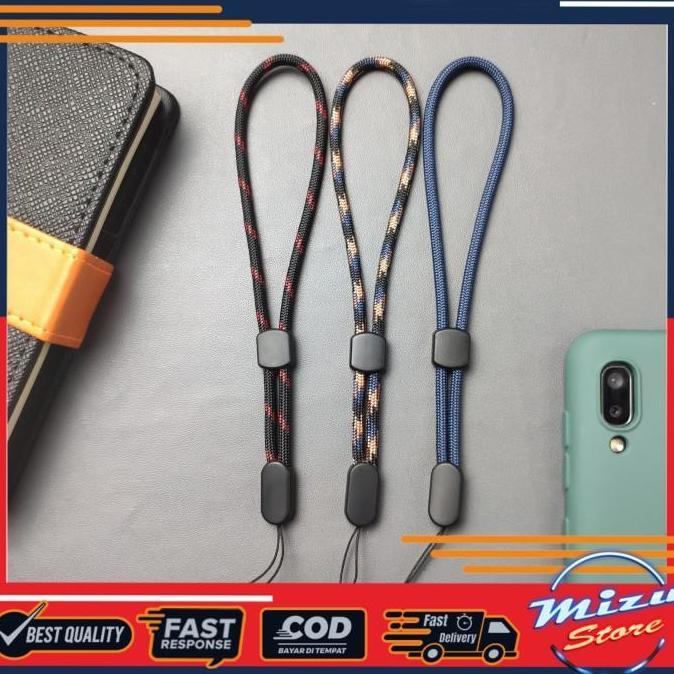 WRIST STRAP PARACORD LANYARD HAND/FINGER TALI GANTUNGAN HP/FLASHDISK