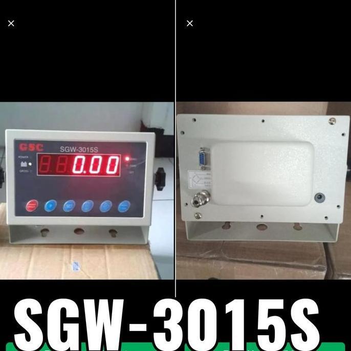 Murah Indicator Timbangan Gsc Sgw-3015S / Indicator Jembatan Sgw - 3015S