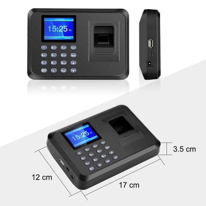 Murah Fingerprint Absen Mesin Absen Sidik Jari Attendance Fingerprint 1000 Capacity