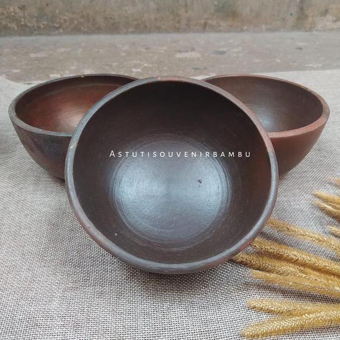MANGKUK TANAH LIAT / mangkuk gerabah / mangkuk murah / kerajinan tanah