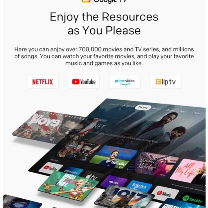 Promo Coocaa 32Z72 Android Google Tv 32 Inch Z72 Digital Tv, Netflix/Youtube