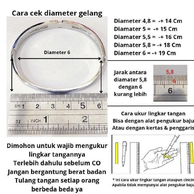 Kyuu- [Kumpulan Gelang 14 Cm/19 Cm] [Anak & Dewasa ]-[Joacc] Gelang Wanita Gelang Anak Dewasa Gelang