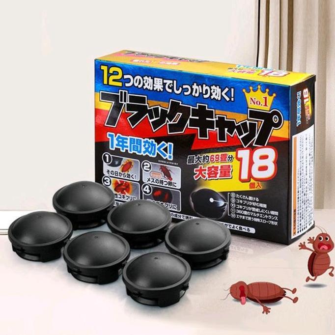 Kurin- Obat Pembasmi Kecoa /Racun Kecoa/Anti Kecoa/ Earth Black Cap