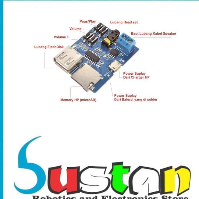 Sale Tf Card U Disk Mp3 Format Decoder Board