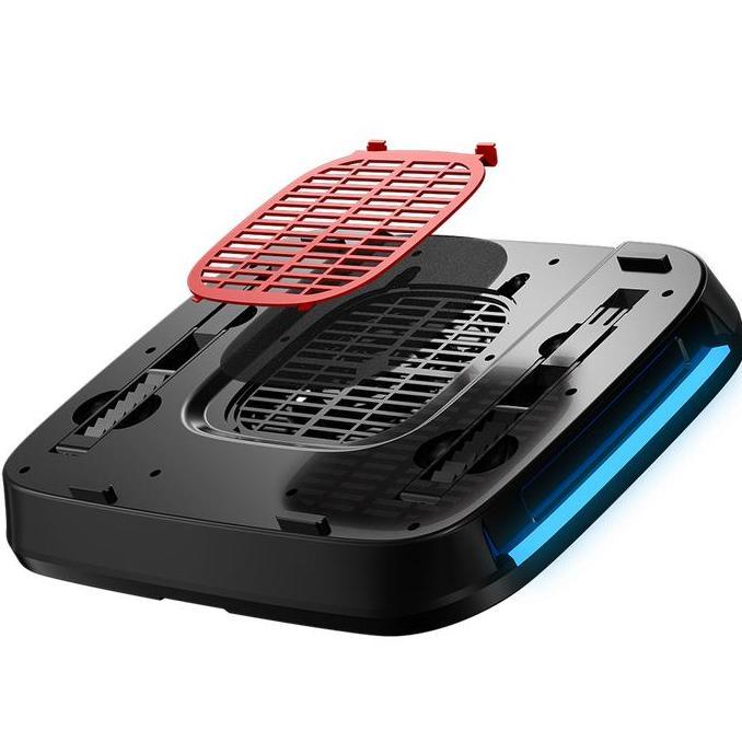 Memo FL08 laptop cooling fan with 2400RPM turbo compressed air Cooler