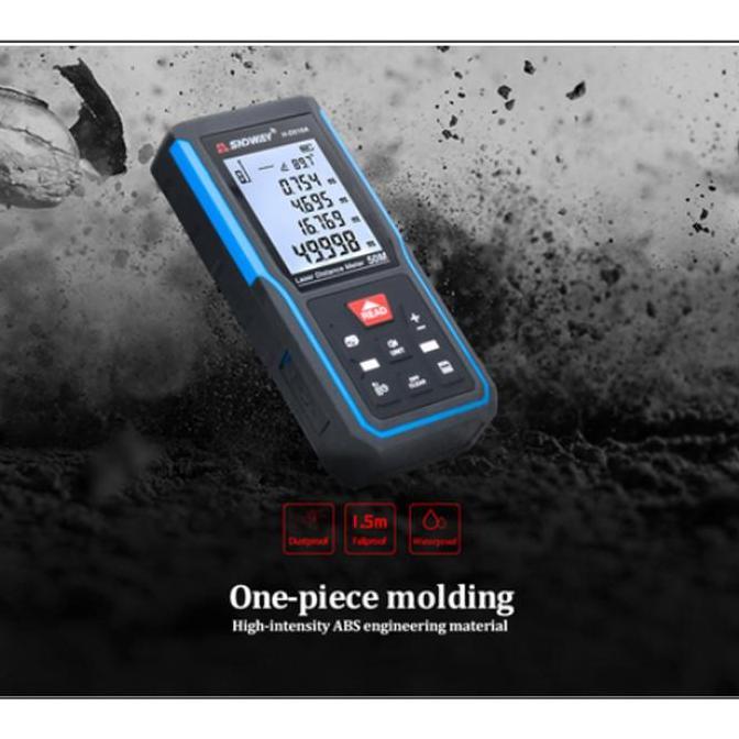 SNDWAY Meteran Laser Distance Digital 40 60 80 100 Laser Merah Hijau