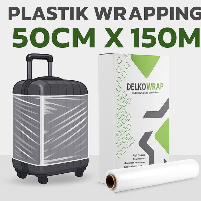 Selikobrter  - Plastik wraping barang plastik wrapping parcel lebaran plastik stretch film plastik w